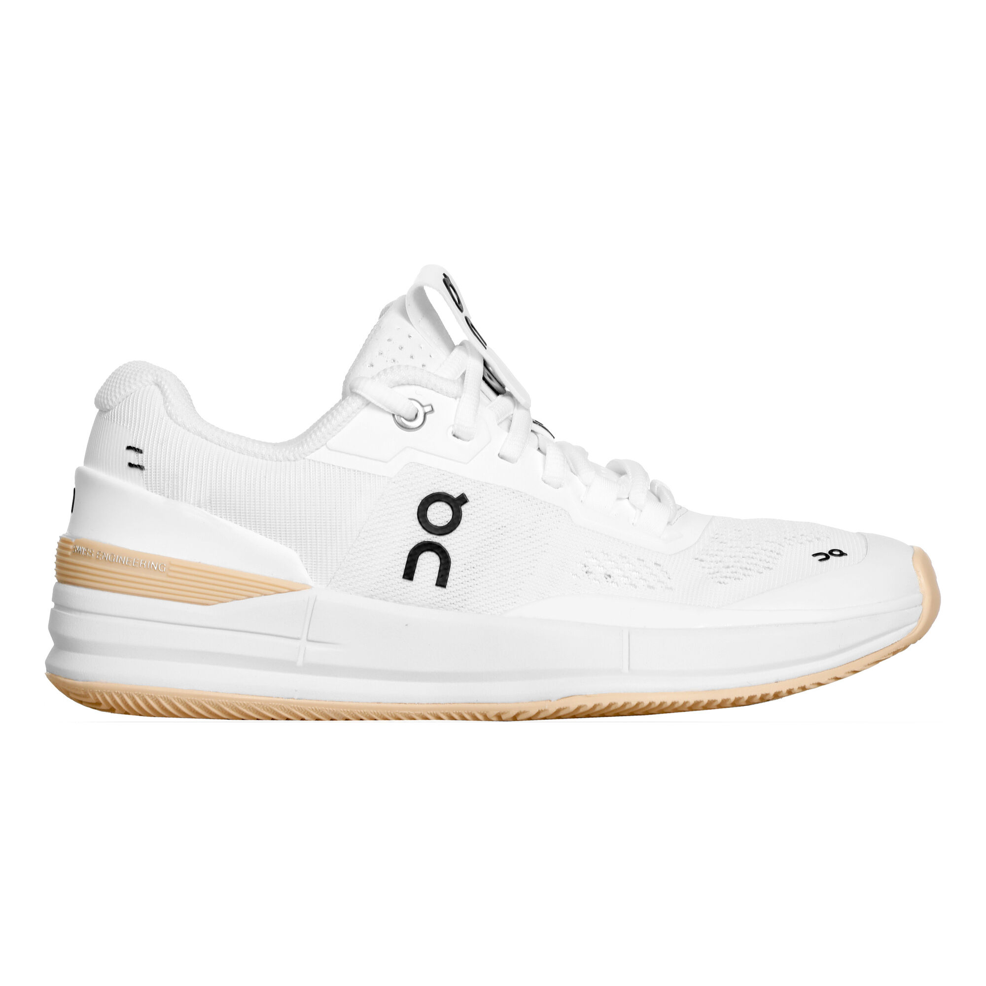 On The Roger Pro Clay Court Shoe Women White, Beige Tennis-Point