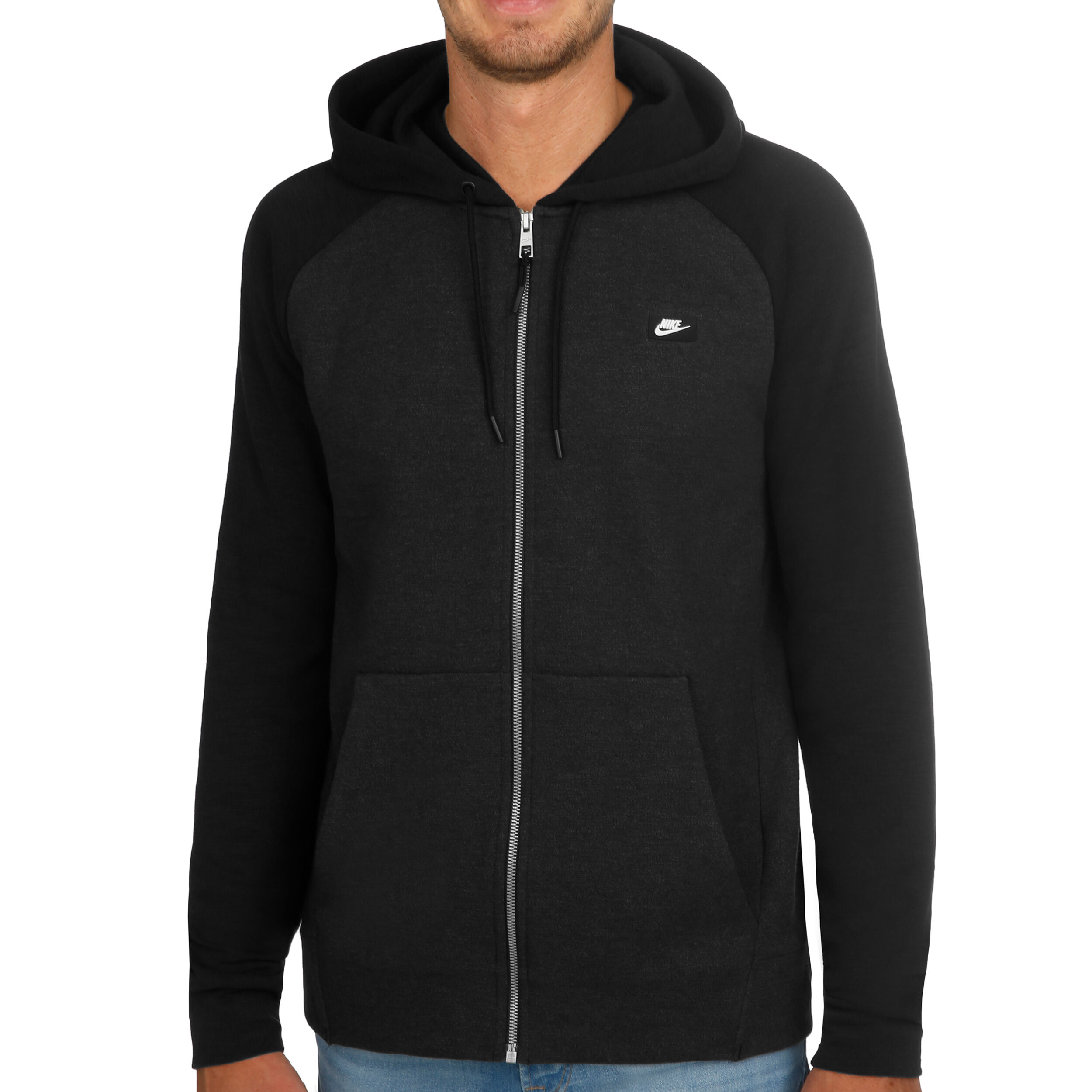 Buy Nike Sportswear Optic Fleece Training Jacket Men Black White online Padel Point COM