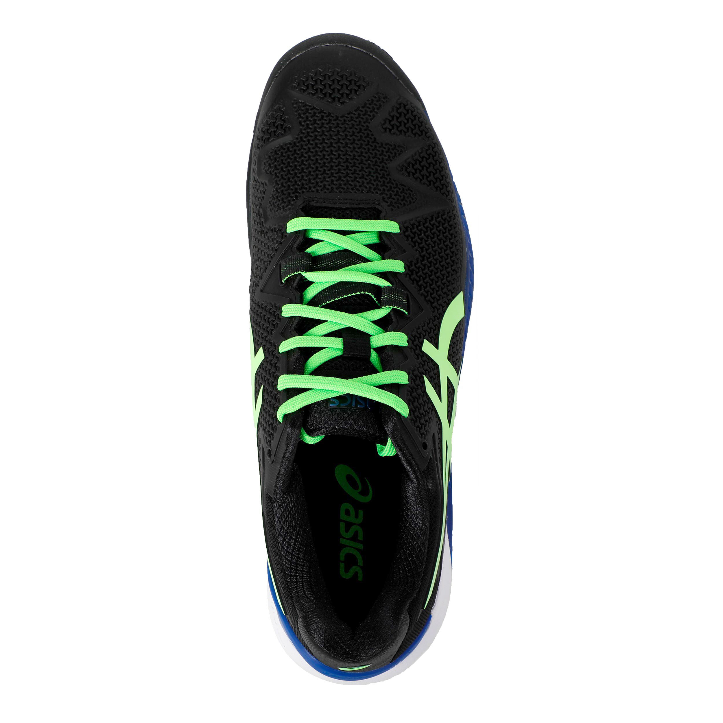 Asics clearance black green