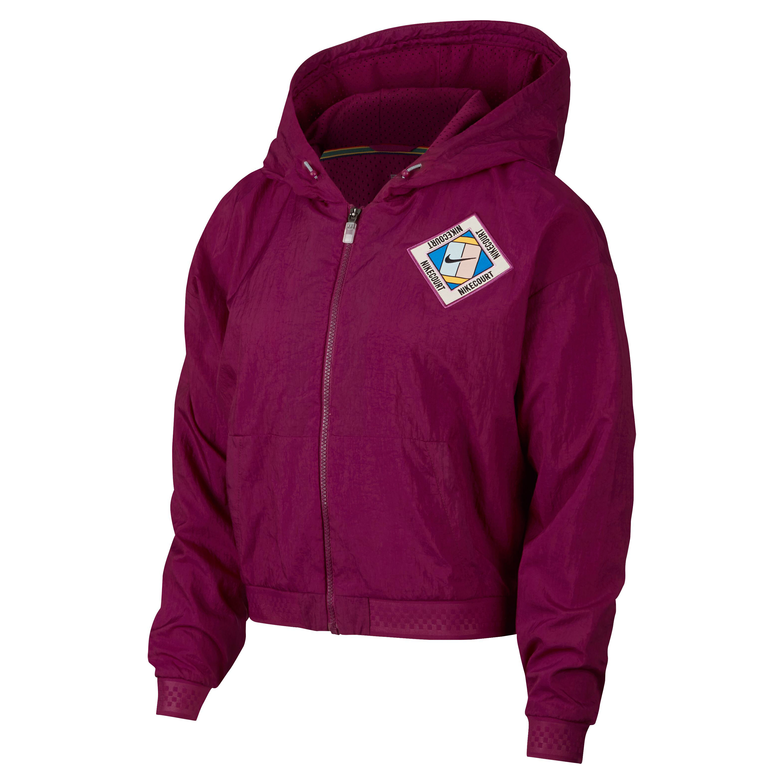 Buy Nike Court Stadium Training Jacket Women Berry Blue online