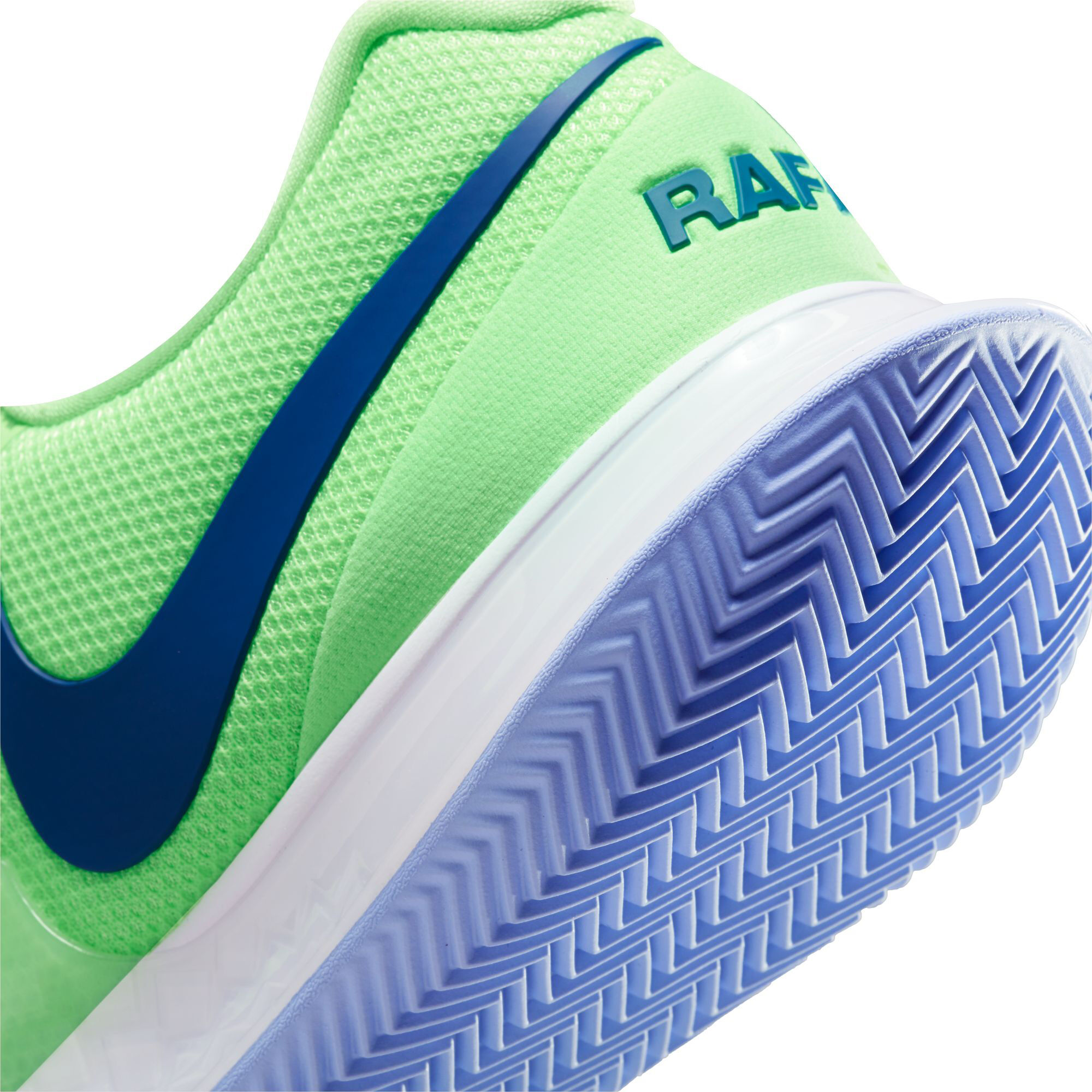Rafa Nadalアカデミー　NIKE テニススコート Nike Rafael Nadal Air Zoom Vapor Cage 4 Clay Court Shoe Men Neon