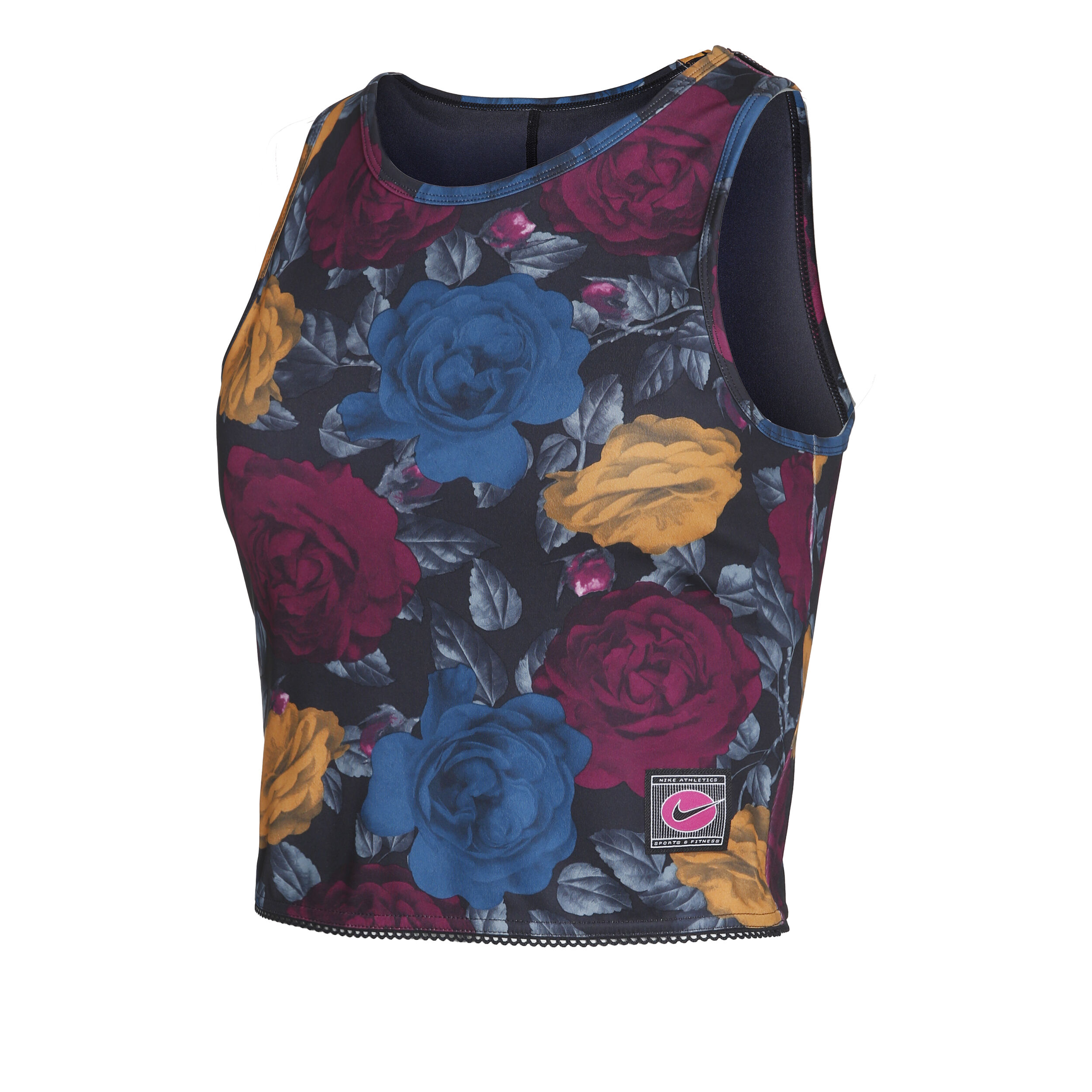 Nike floral tank tops best sale