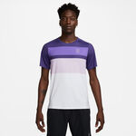 Nike Clothing Nike Court Dri-Fit Advantage Print T-Shirt Men-White,Violet