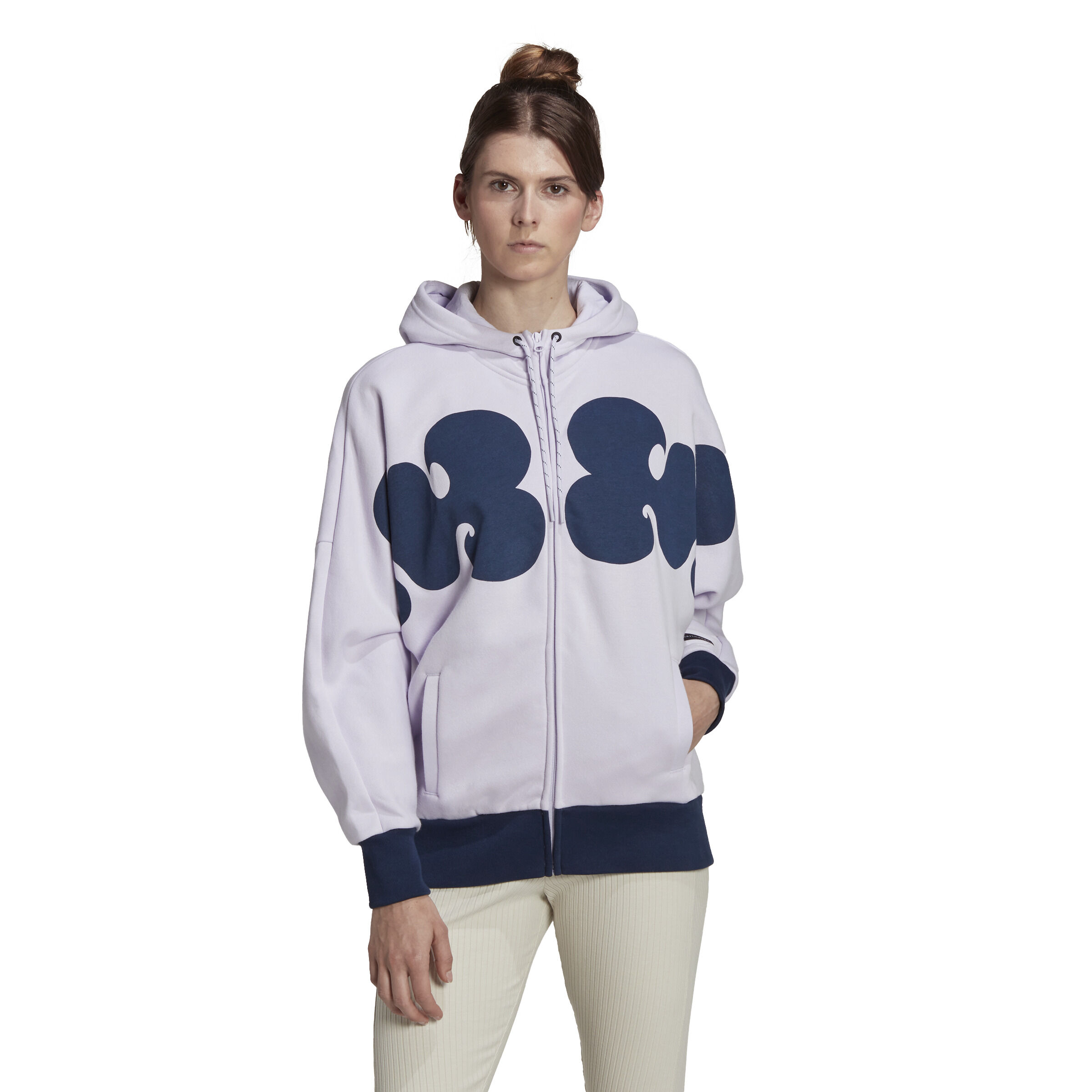 Buy adidas Marimekko Zip Hoodie Women Violet online | Padel
