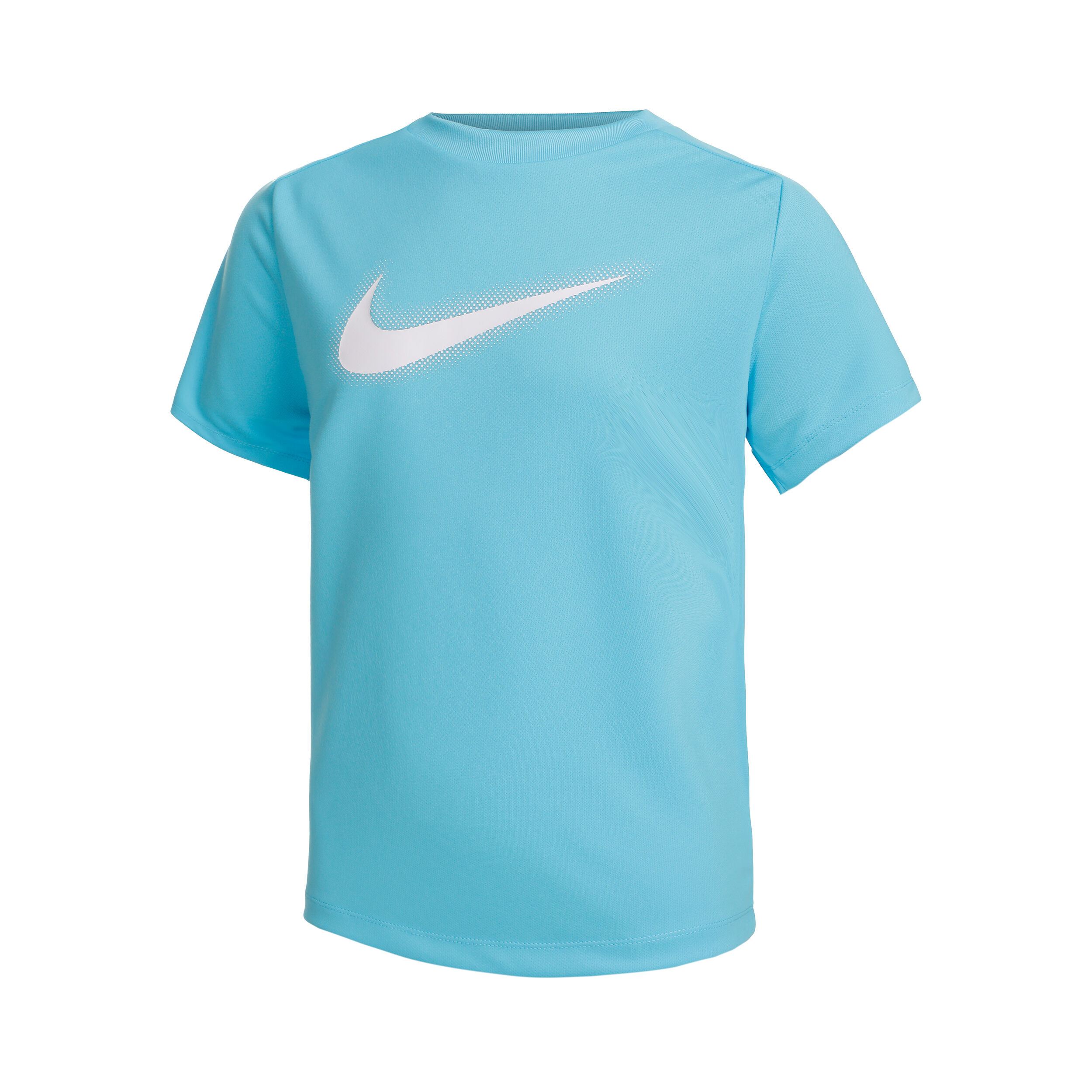 Dri Fit Graphic T Shirt Boys Light Blue White