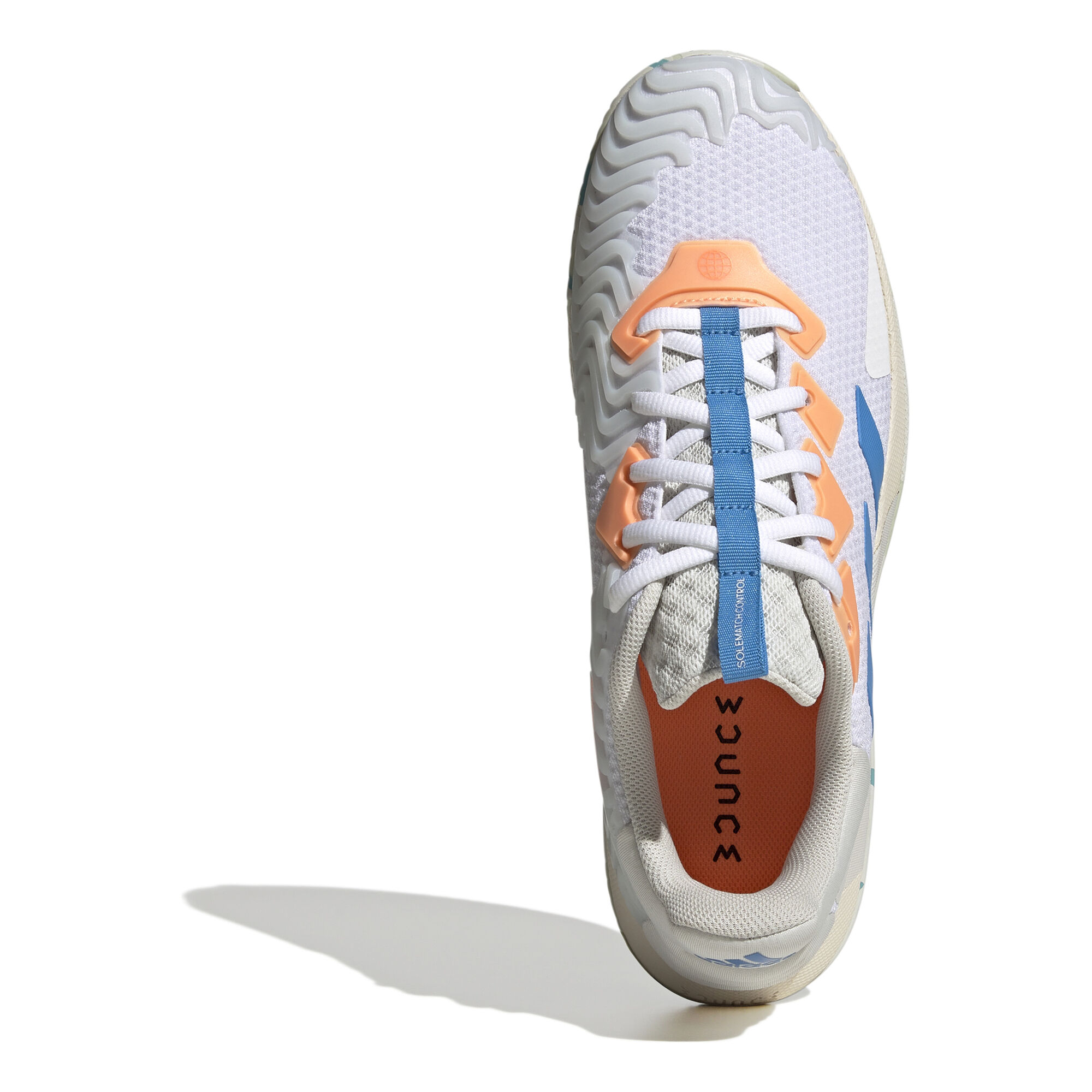 Selvforkælelse os selv gas adidas SoleMatch Control All Court Shoe Men - White, Blue online |  Padel-Point