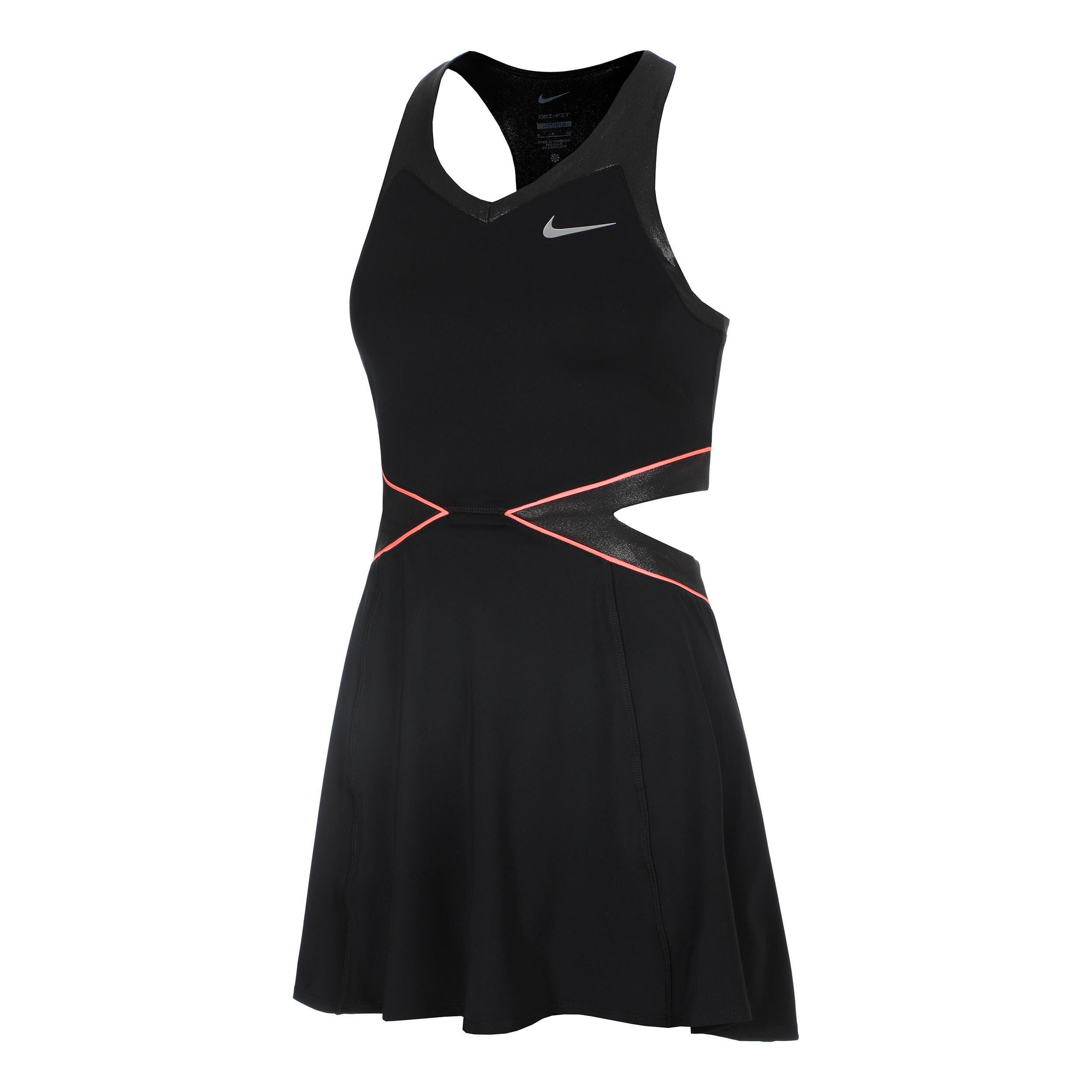 Nike Court Dri-Fit Slam Dress Women Black | Tennis-Point