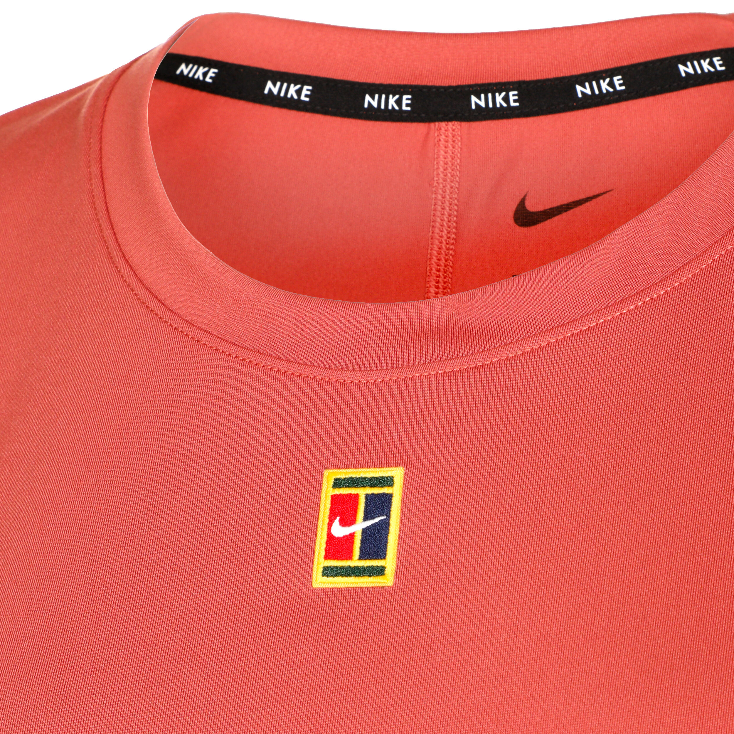 Buy Nike Court Dri-Fit Heritage T-Shirt Women Coral online