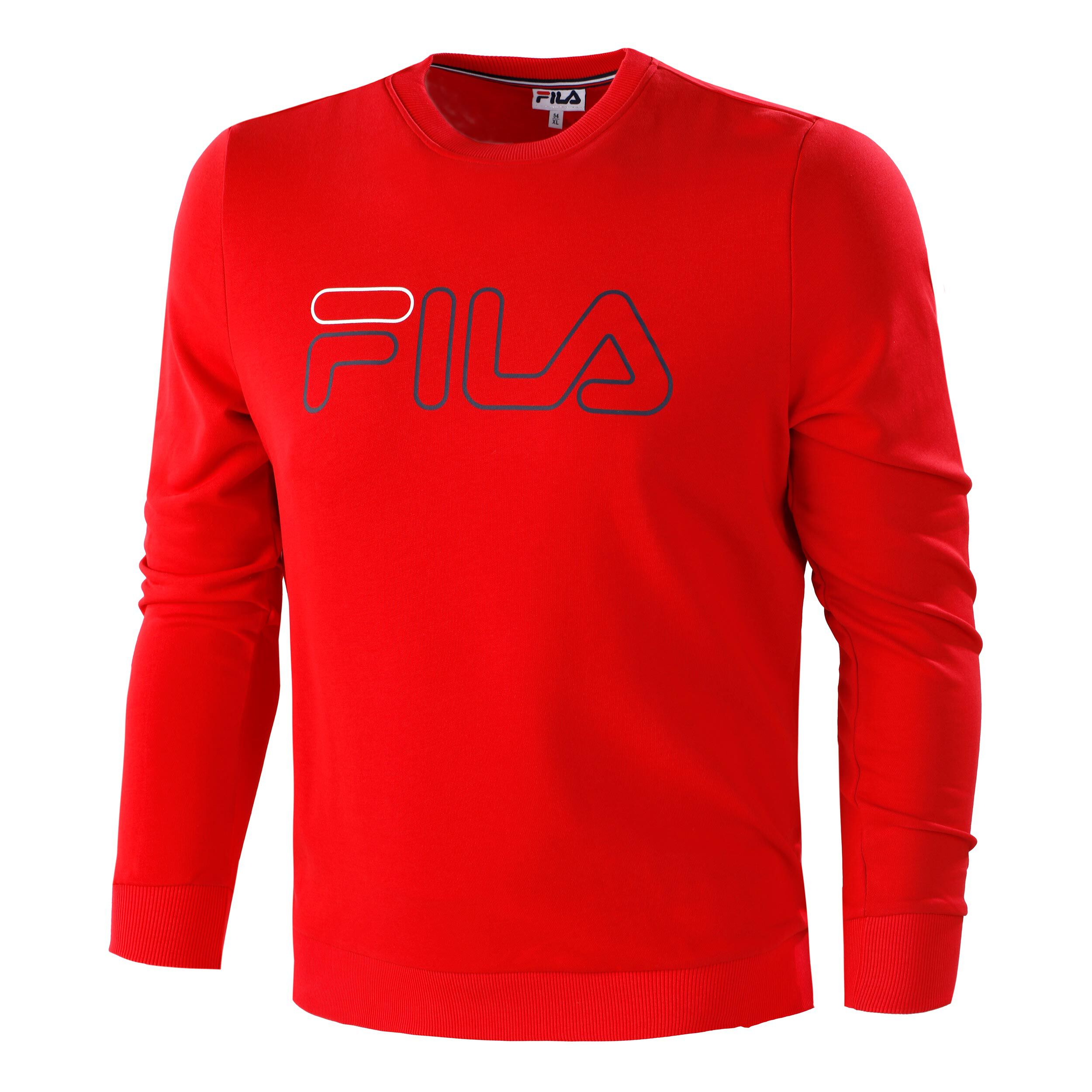 Fila sweatshirt mens red outlet