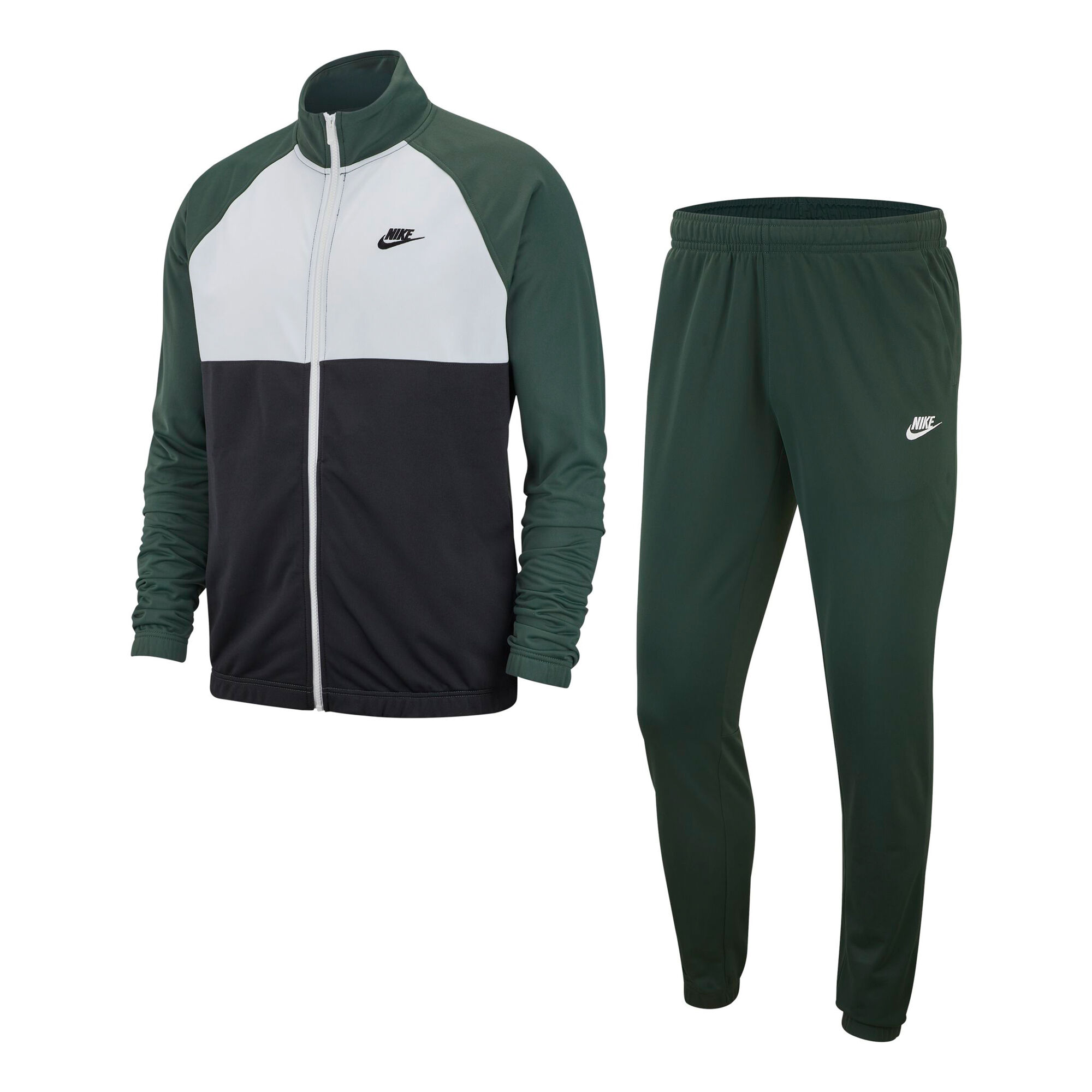 Nike Sportswear Tracksuit - Dark Green, Black online | Padel-Point