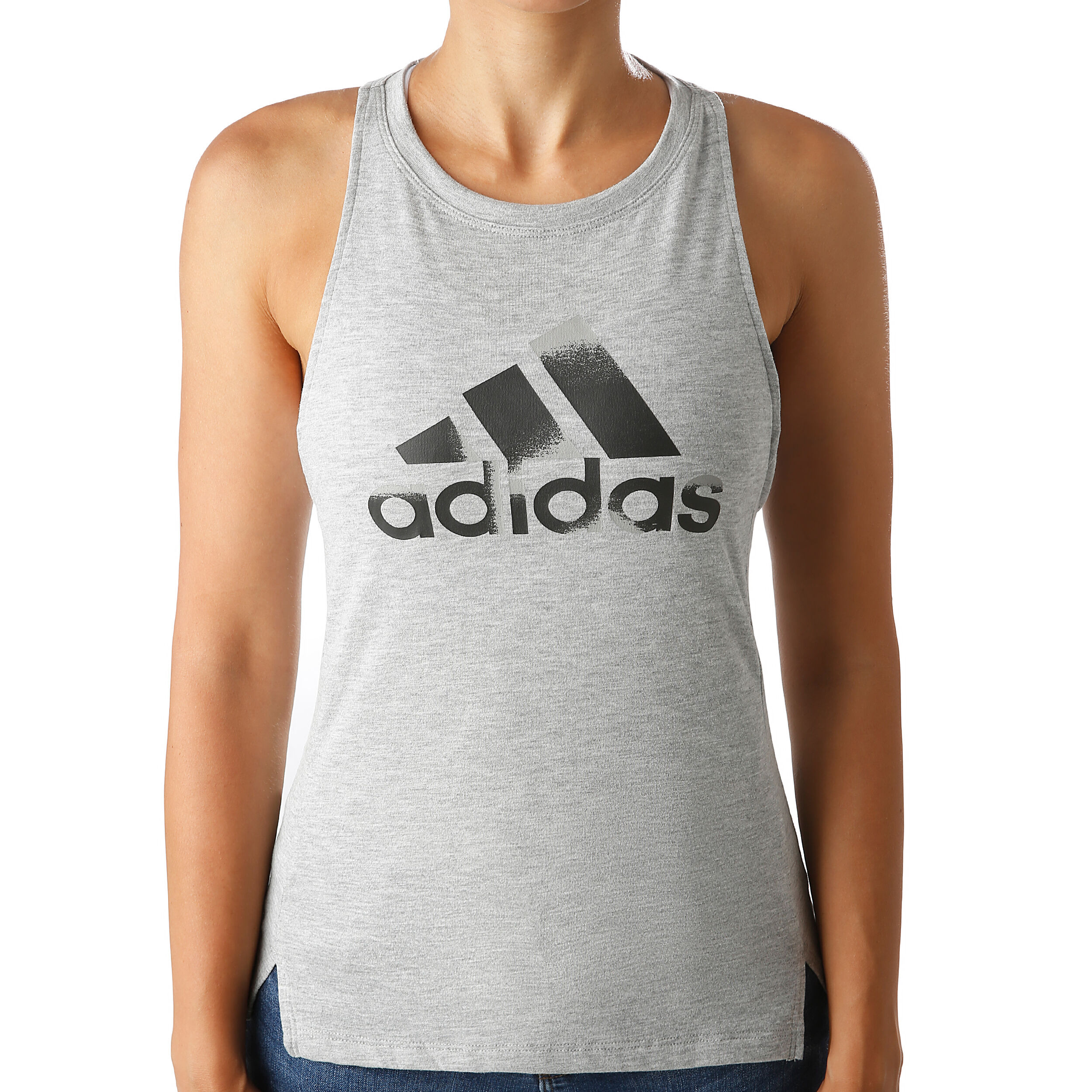 Adidas boxy logo tank deals