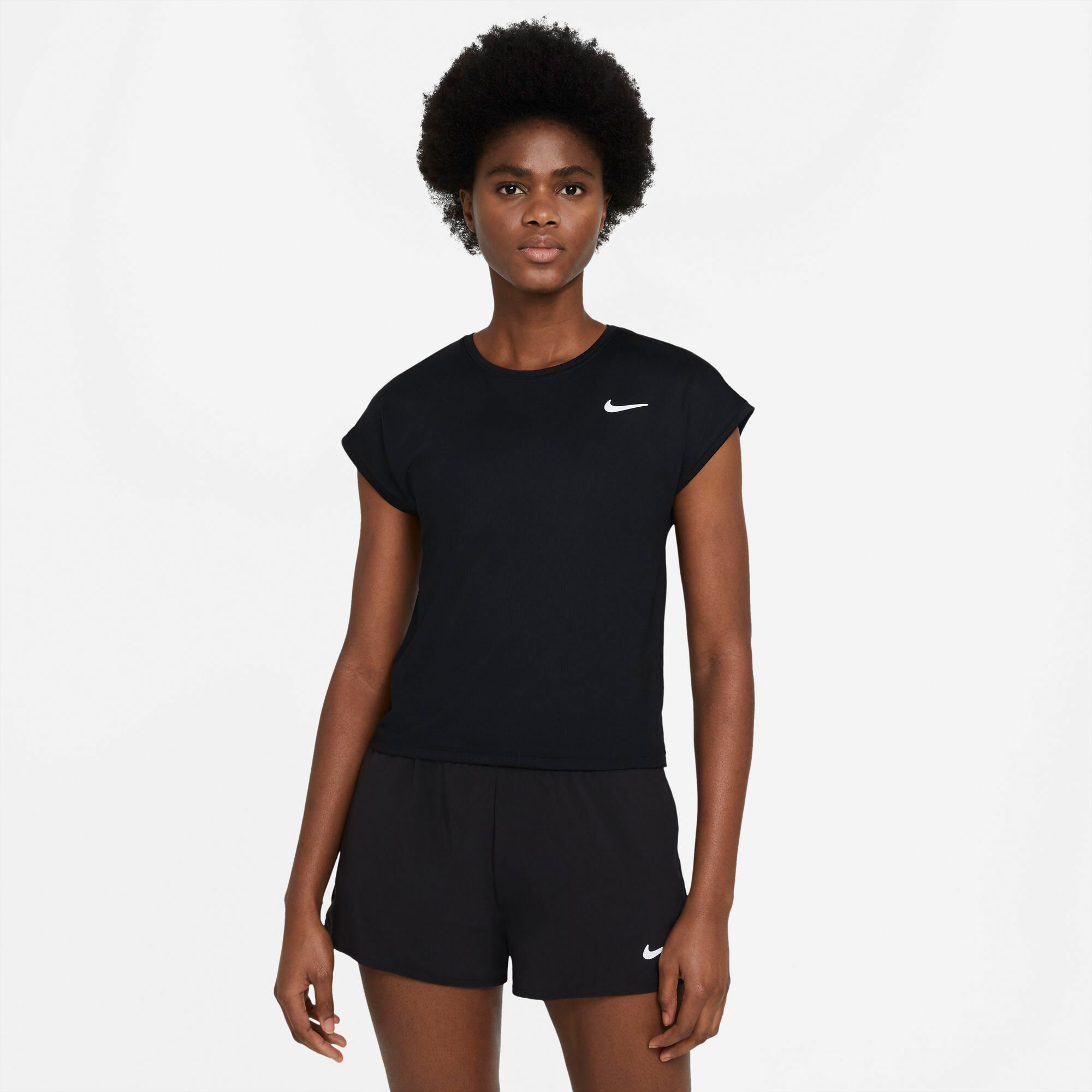 Buy Nike Dri Fit Victory Court T Shirt Women Black online Padel