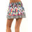 Long Mix N' Patch Smocked Skirt