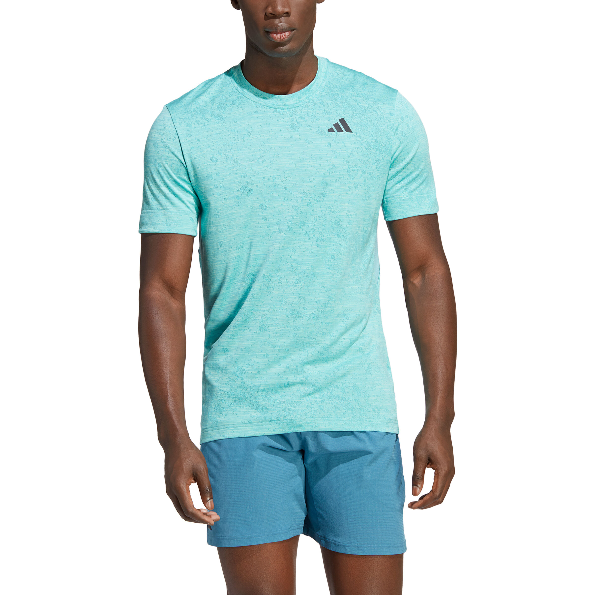 Buy adidas FreeLift T Shirt Men Turquoise online Padel Point COM