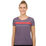 Varsity Striped Tech Tee Women