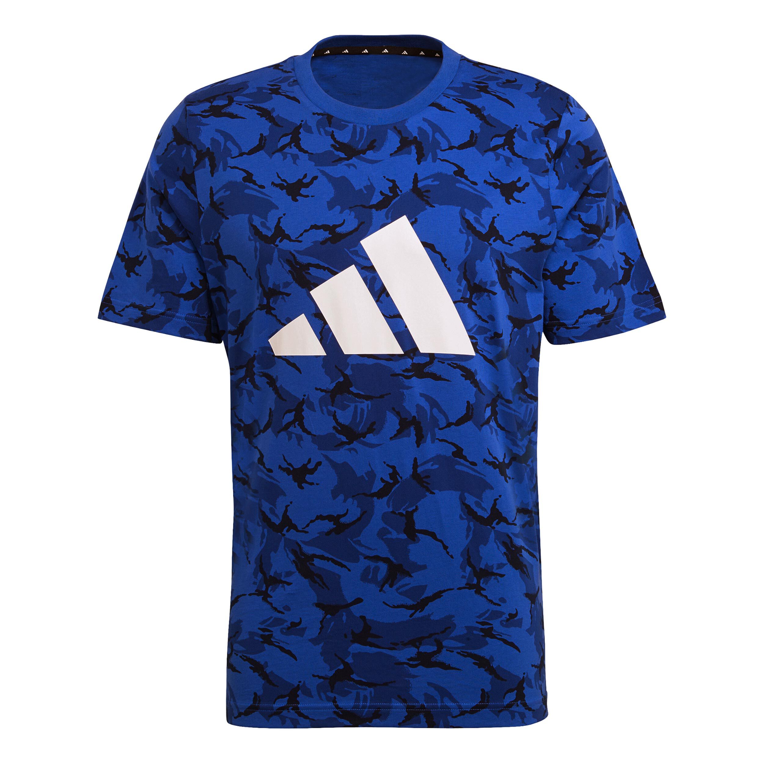 Buy adidas Freelift Camo T Shirt Men Blue White online Padel Point COM