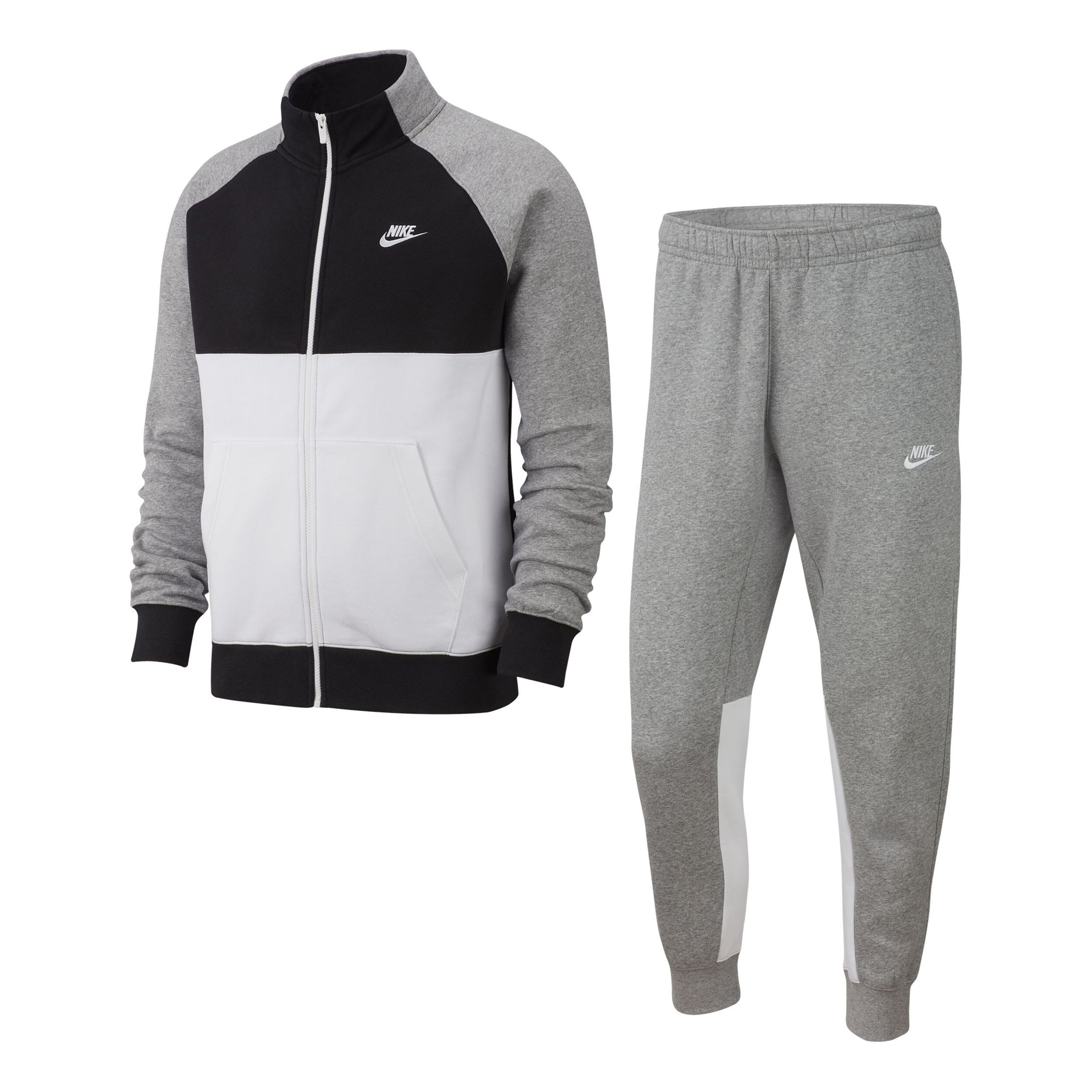 Buy Nike Sportswear Tracksuit Men Lightgrey White online Padel Point COM