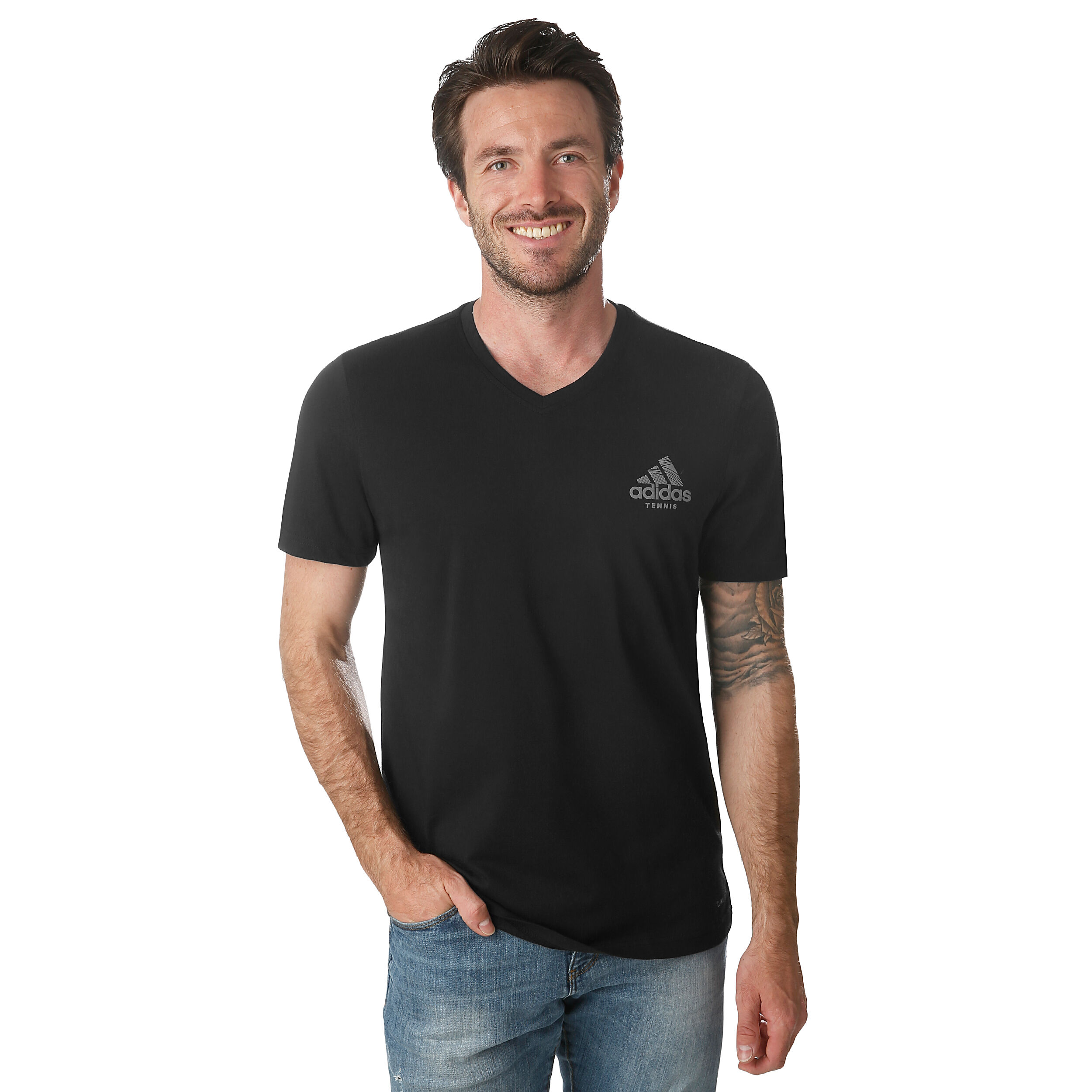 Adidas v neck t shirts shop