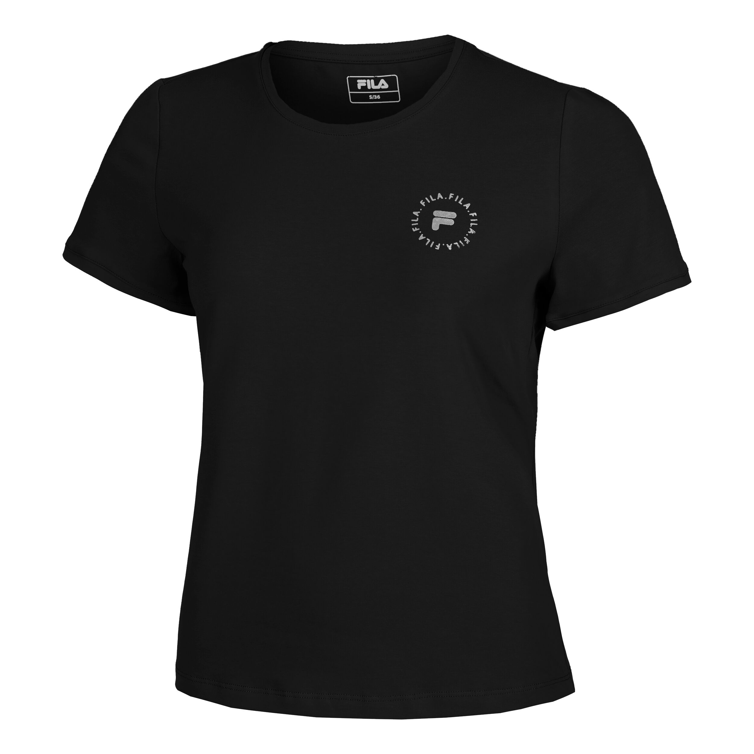 Fila t shirt womens black clearance