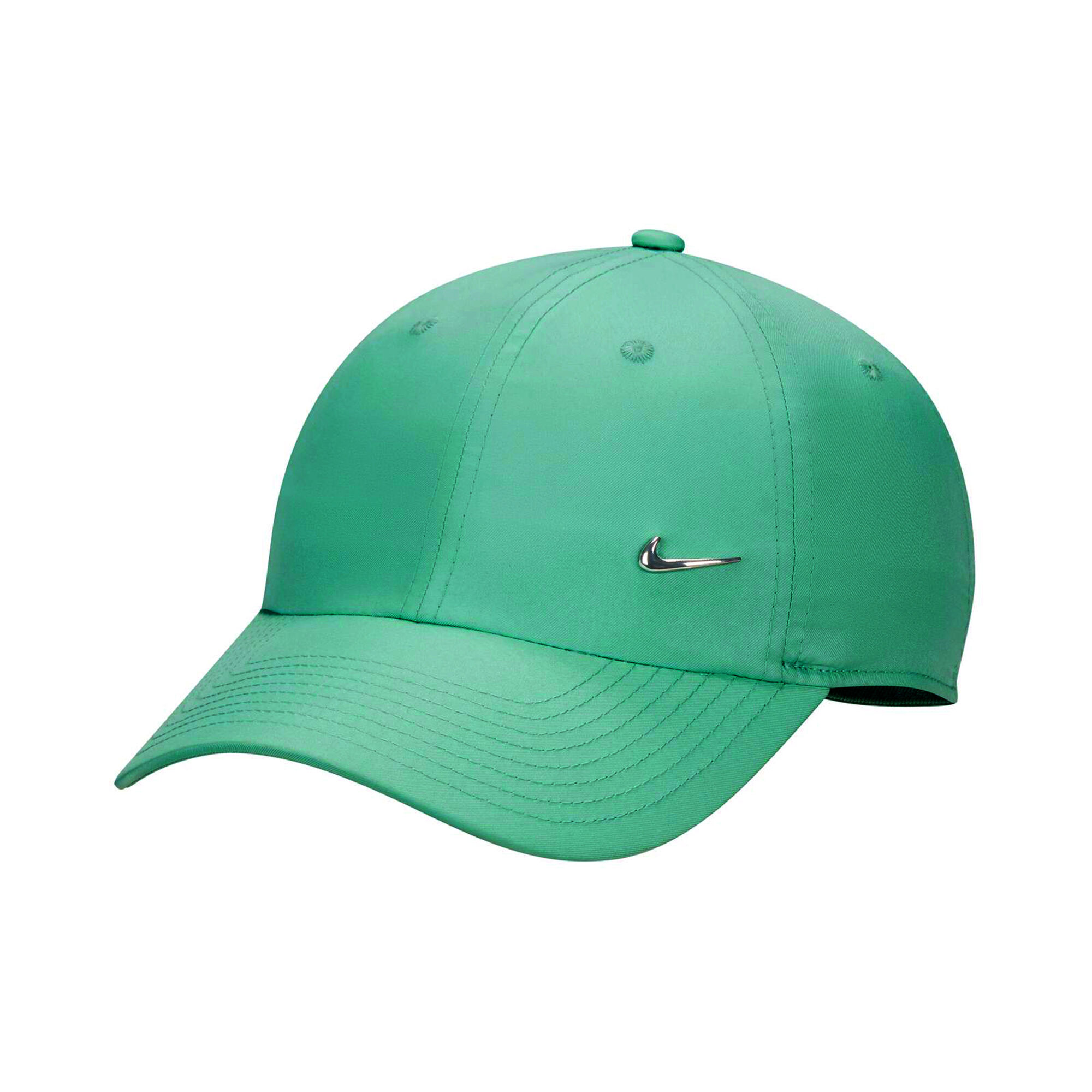 Nike Dri-Fit Club Metal Swoosh Cap Green Tennis-Point