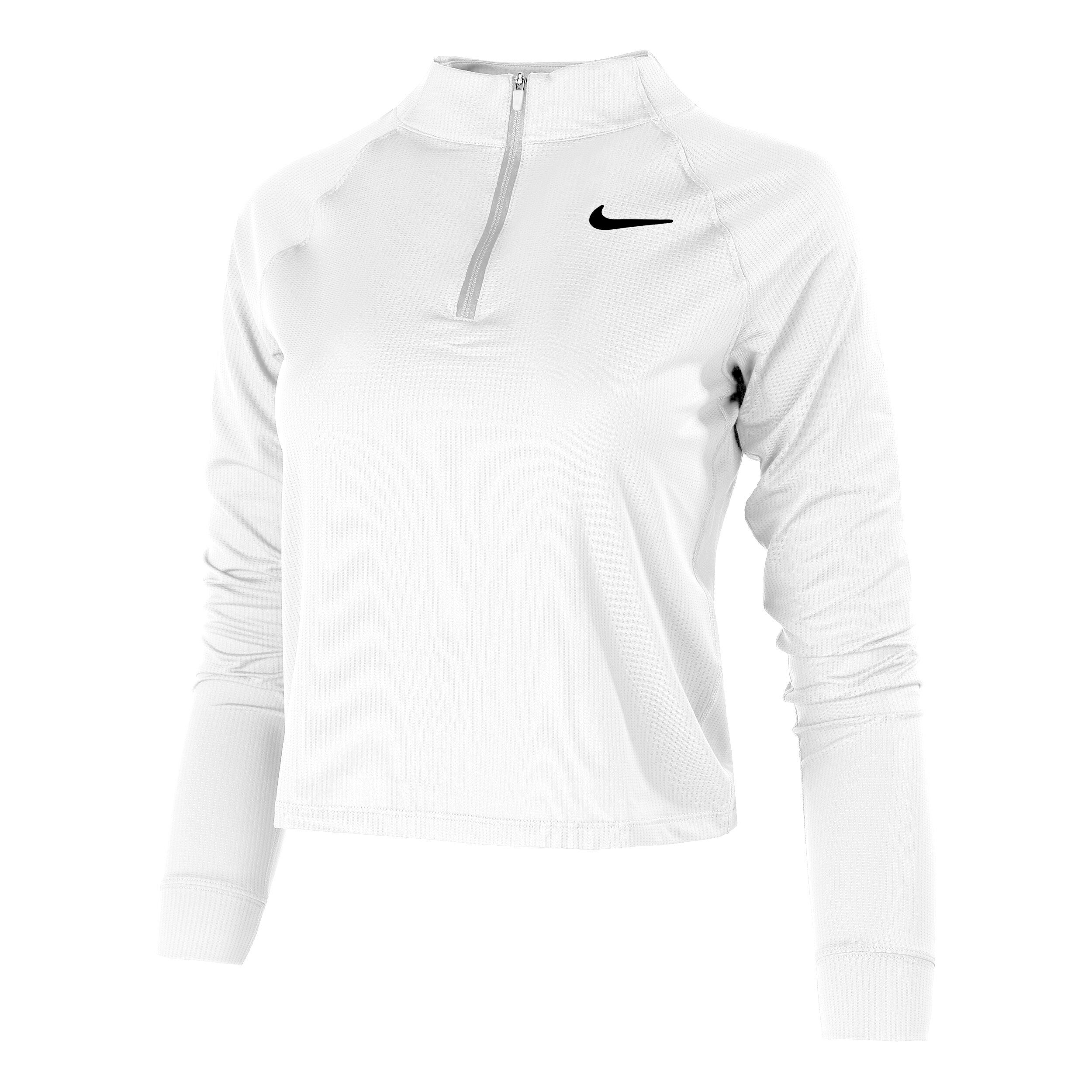 Nike half zip white 2025