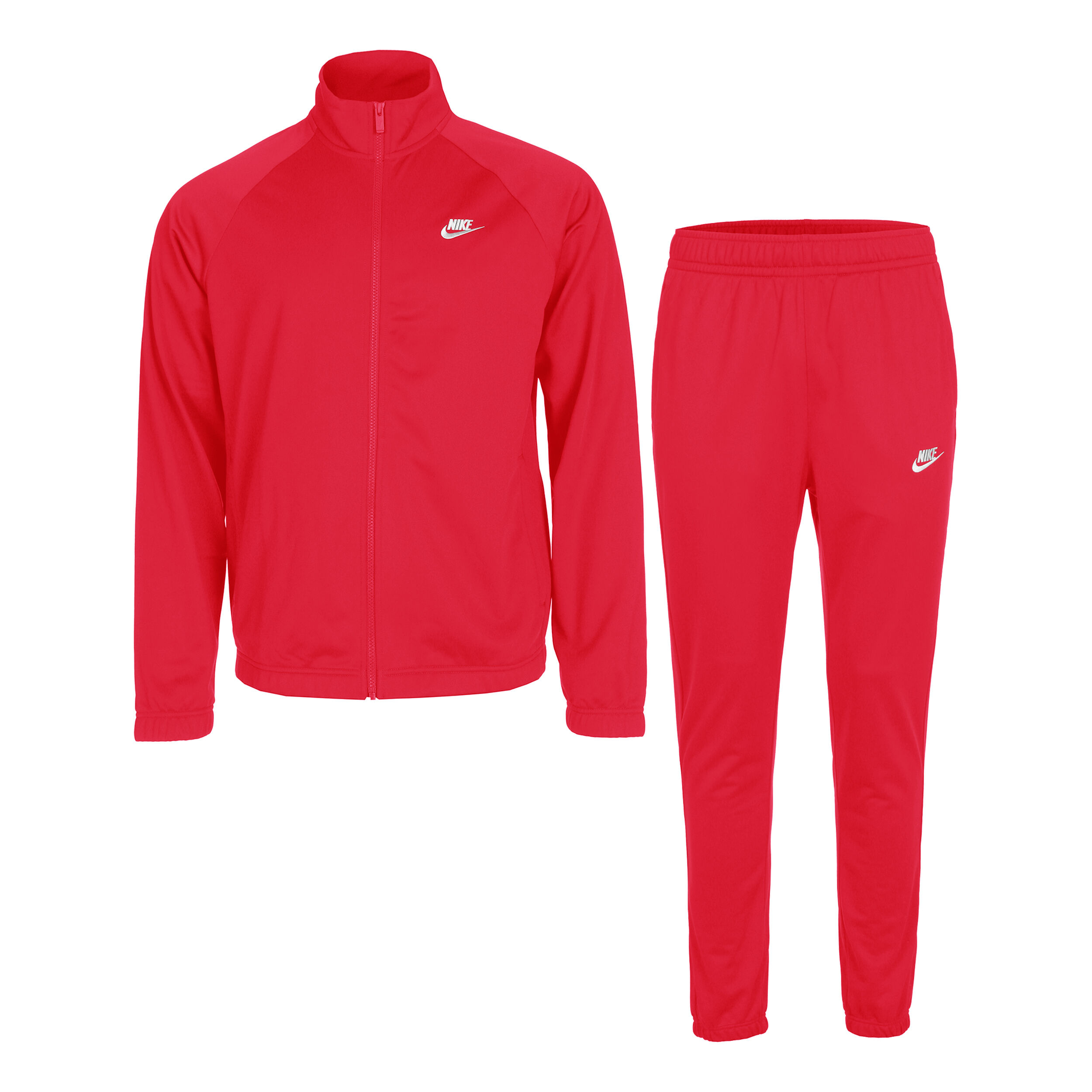 Nike tracksuit mens red clearance