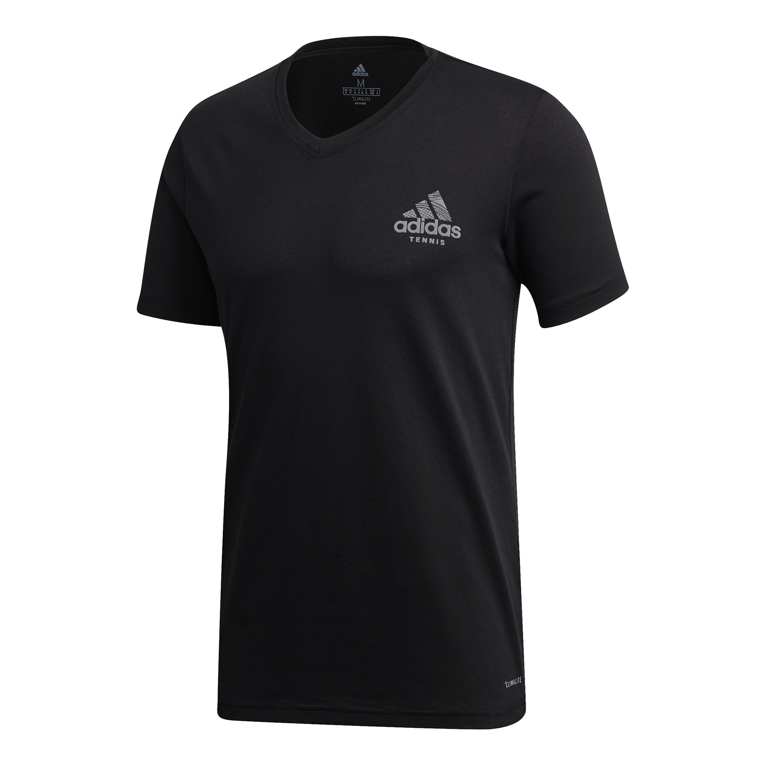 Adidas v neck t shirts men's hot sale