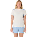 ASICS Clothing ASICS Core T-Shirt Women - cream, blue-gray