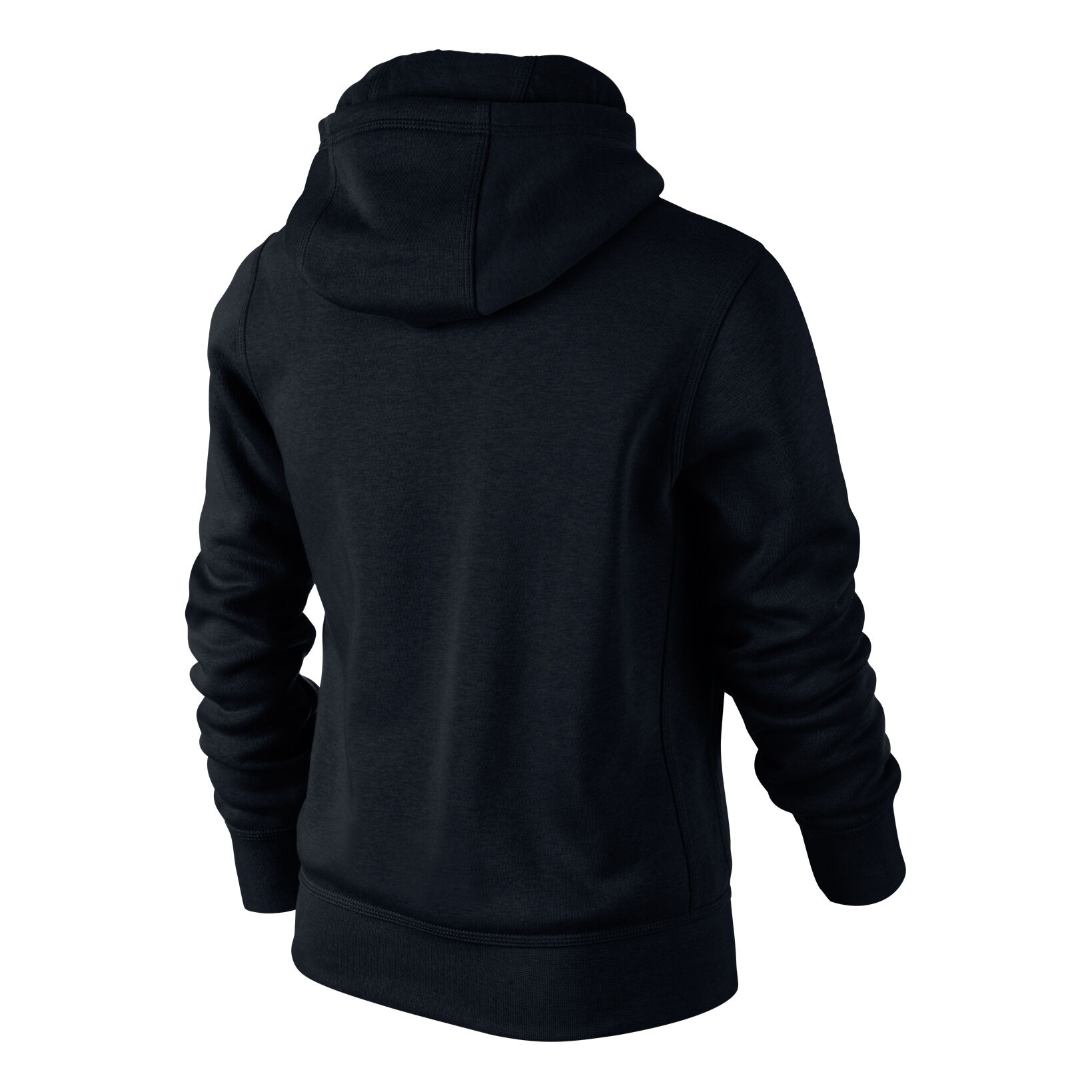 Buy Nike YA76 Brushed Fleece Hoody Boys Black White online Padel Point COM