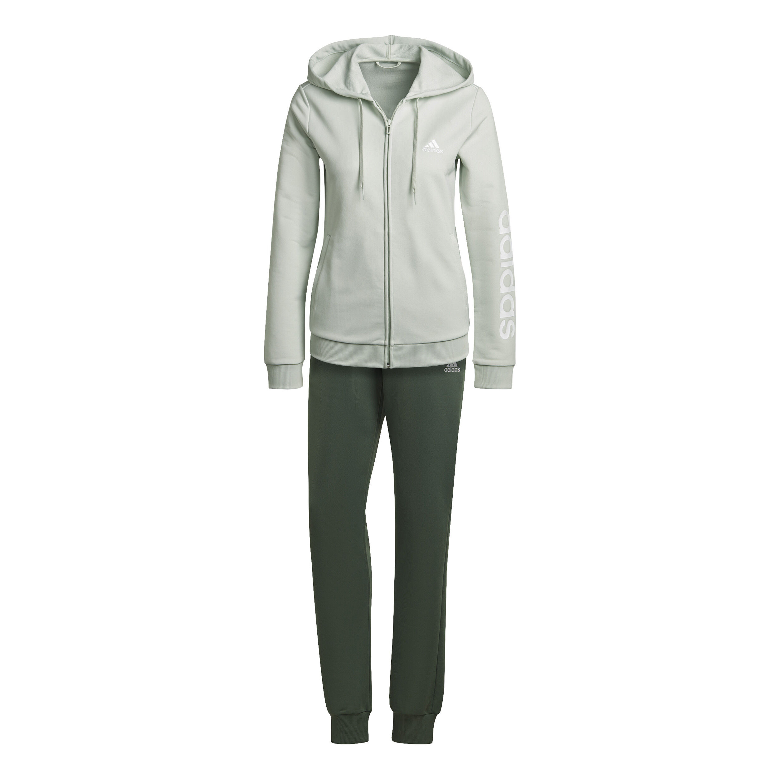 Adidas linear tracksuit ladies top
