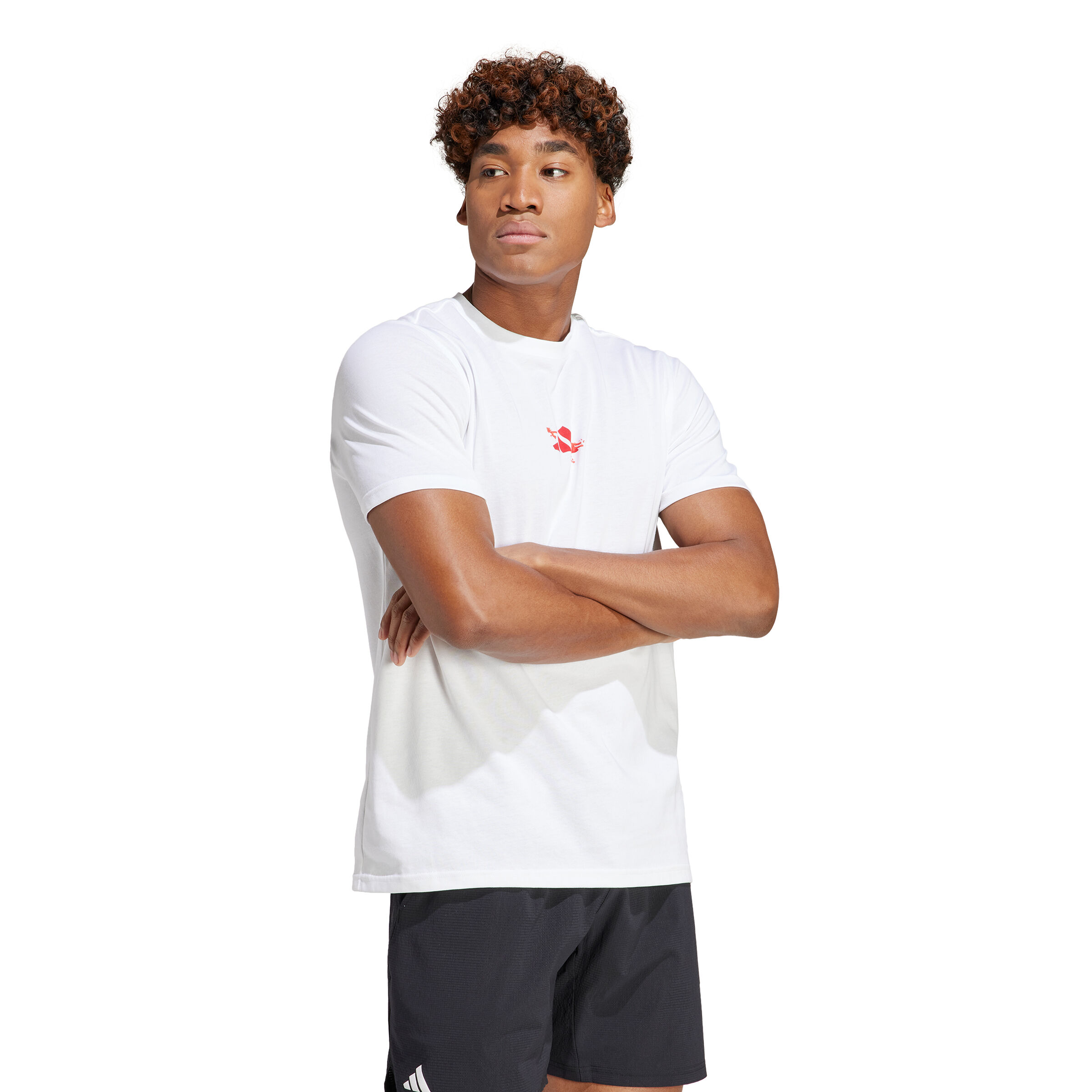 Adidas originals tennis t shirt clearance
