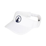 Quiet Please Clothing Quiet Please Court Visor-White,Black