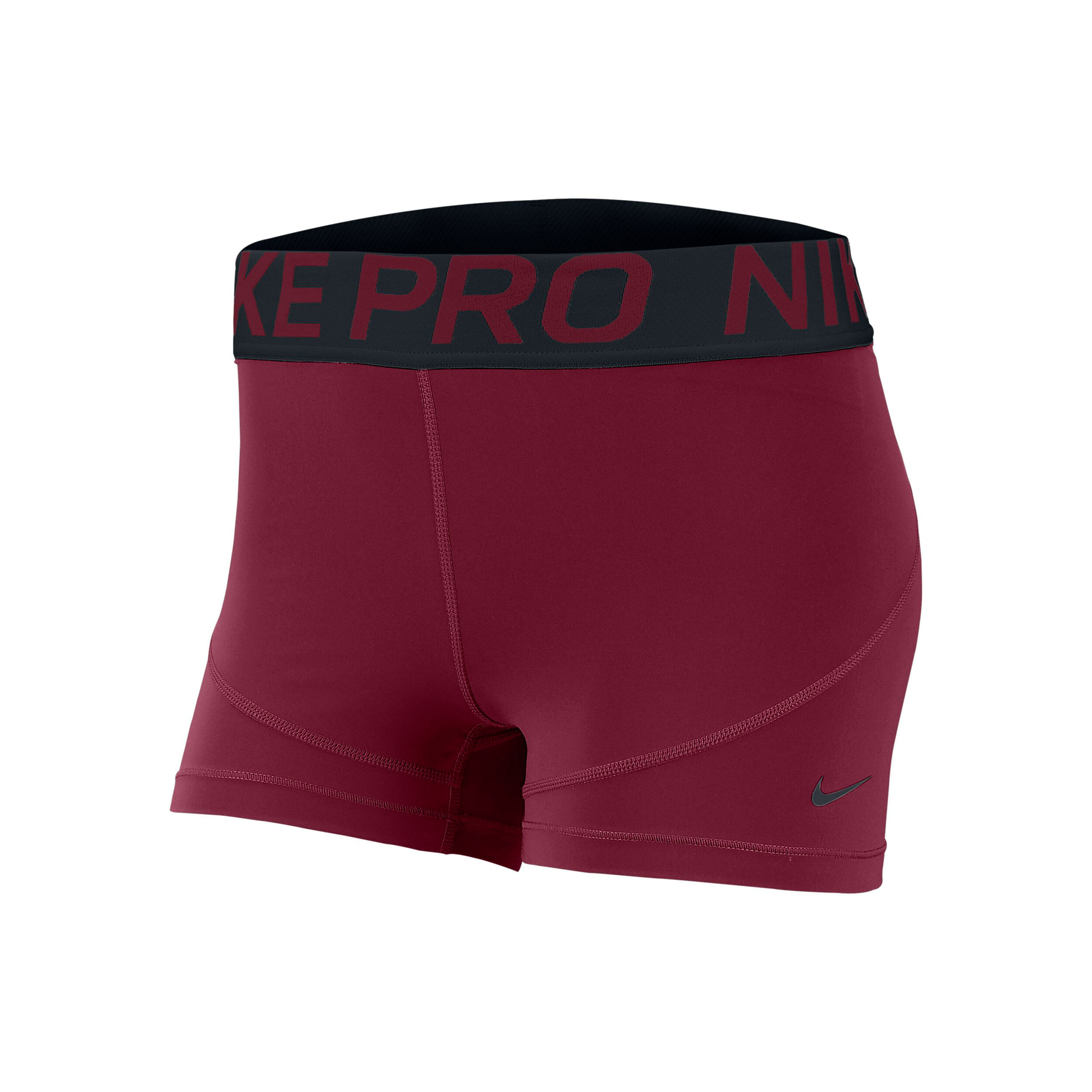 Dark red sale shorts womens